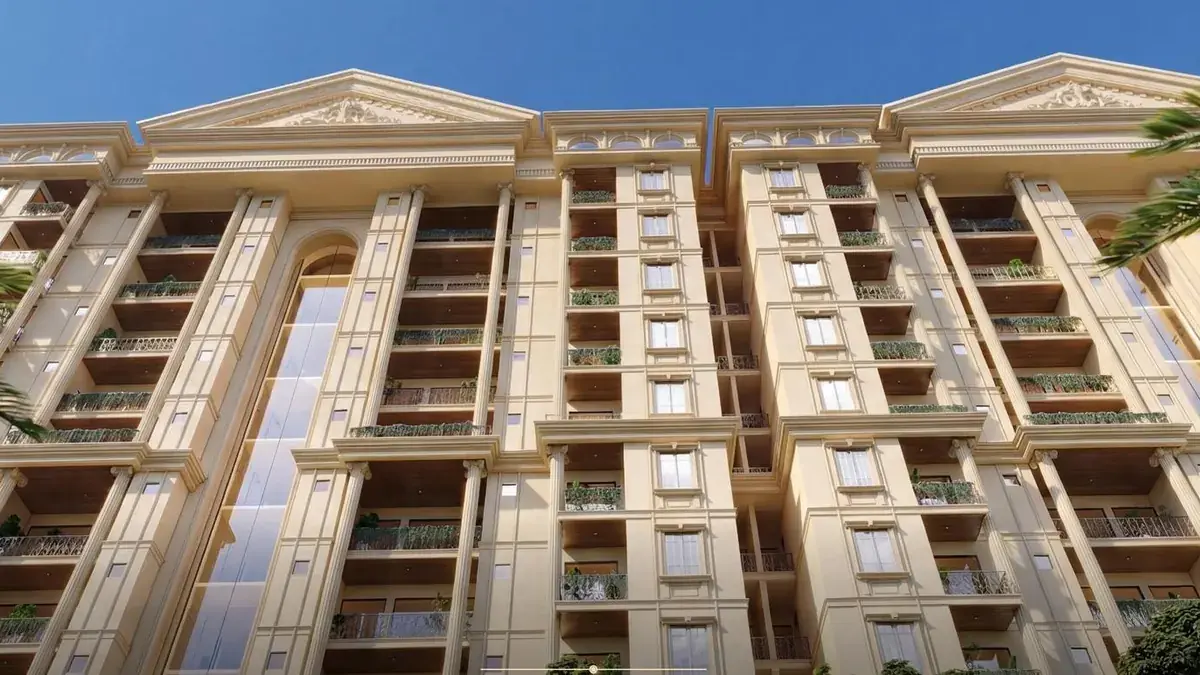 Render of Ajmer Road Luxury Residences, a Greek-inspired residential township on Ajmer Road, Jaipur