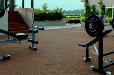 Open gym at Premium Studio Suites